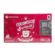 Member's Mark Colombian Supremo Coffee, Single-Serve Cups (100 ct.)