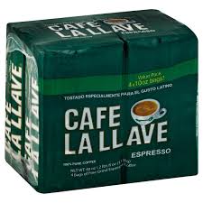 Cafe La Llave Ground Espresso (10 oz. bricks, 4 ct.)