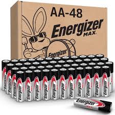 Energizer MAX Alkaline AA Batteries, 48-Pack