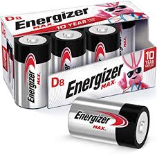 Energizer MAX Alkaline D Batteries, 10-Pack