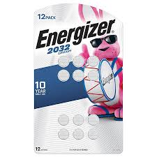 Energizer 2032 Lithium Coin Battery, 12-Pack