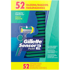 Gillette Sensor2 Plus Disposable Razors (52 ct.)