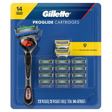 Gillette Fusion5 Proglide Cartridges, 12 Proglide & 2 Proshield (14 ct.)