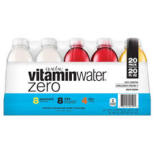 Glaceau Vitaminwater Zero Variety Pack (20 fl. oz., 20 pk.)