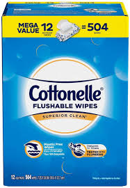 Cottonelle Flushable Wipes (504 ct.)