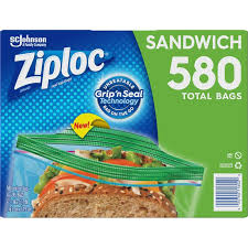 Ziploc Sandwich Bag (580 ct.)