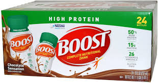 BOOST High Protein Drink, Chocolate (24 pk.)