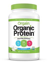 Orgain Organic Protein Plant Based Powder Vanilla Bean (2.74 lbs.)