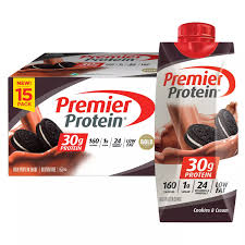 Premier Protein High-Protein Shake, Cookies and Cream (11 fl. oz., 15 pk.)