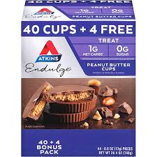 Atkins Endulge Peanut Butter Cups Pack, Keto Friendly (44 ct.)