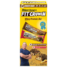 Chef Robert Irvine's FITCRUNCH High Protein Bars, Variety Pack (1.62 oz., 18 ct.)