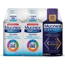 Mucinex Fast-Max Cold & Flu Liquid (6 oz., 2pk.) & Mucinex Night Shift Liquid Cold & Flu (6 oz.)