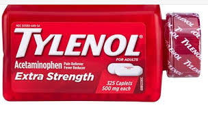 Tylenol Extra Strength Caplets, 500mg (325 ct.)