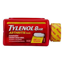 Tylenol 8 HR Arthritis Pain Extended Release Caplets, 650mg (290 ct.)