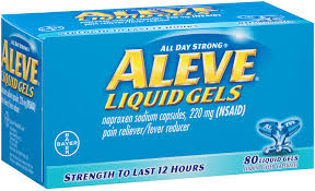 Aleve Liquid Gels with Naproxen Sodium, Pain Reliever and Fever Reducer, 220 mg (160 ct.)