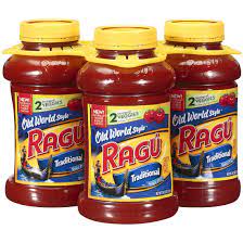 Ragu Traditional Spaghetti Sauce, 3 ct./45 oz.