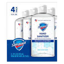 Safeguard Fresh Clean Scent Hand Sanitizer, 4 ct./12 oz.