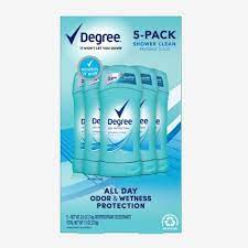 Degree Shower Clean Deodorant (2.6 oz., 4 pk. + 1.6 oz.)