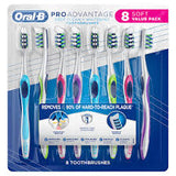Oral-B ProAdvantage CrissCross Toothbrushes, Soft or Medium (8 ct.)