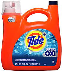 Tide Ultra Oxi Liquid Laundry Detergent, 165 fl. oz.