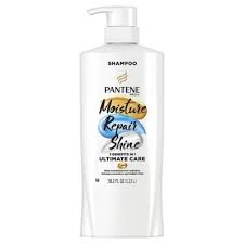 Pantene Pro-V Ultimate Care Moisture + Repair + Shine Shampoo for Damaged Hair and Split Ends (38.2 fl. oz .)