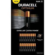Duracell Optimum AAA Batteries, 22 ct.