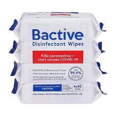 Bactive Disinfecting Wipes, 4 ct.