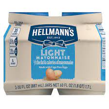 Hellmann's Mayonnaise Light Mayo, 2 ct.