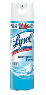 Lysol Disinfectant Spray Crisp Linen, 12.5 oz.