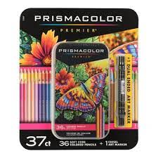 Prismacolor Premier Soft Core Colored Pencils, Assorted Colors, 37ct.