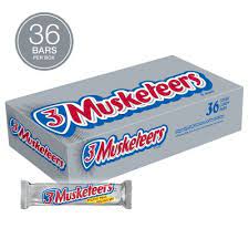 3 Musketeers Full Size Bulk Chocolate Candy Bars (1.92 oz., 36 ct.)