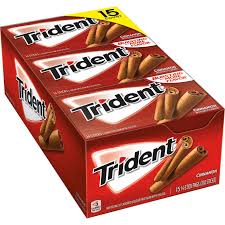 Trident Cinnamon Sugar Free Gum (14 pieces, 15 pk.)