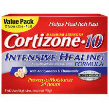 Cortizone 10 Intensive Healing Cream, 2 pk./2 oz.