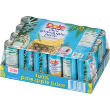 Dole 100% Pineapple Juice (8 oz., 24 pk.)