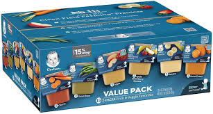 Gerber 2nd Foods Fruit & Veggie Value Pack (4 oz., 30 ct.)