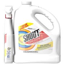 Shout Triple-Acting Liquid Refill (128 oz.) + Shout Trigger Triple-Acting Stain Remover (22 oz.)