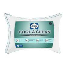 Sealy Cool & Clean Pillow, 2 pk.