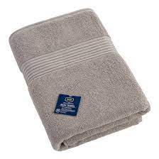Berkley Jensen Cotton Bath Towel - Gray