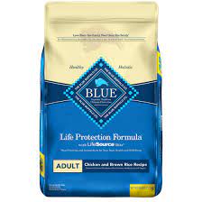 Blue Buffalo Life Protection Formula Natural Adult Dry Dog Food Chicken and Brown Rice, 38 lbs.