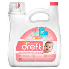 Dreft Ultra Concentrated Liquid Baby Laundry Detergent (125 Loads, 170 fl. oz.)