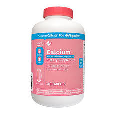 Member's Mark 600mg Calcium + D3 Dietary Supplement (600 ct.)