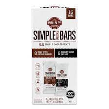 Wellsley Farms Simple Protein Bars, 16 ct.