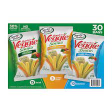 Sensible Portions Garden Veggie Straws Variety Pack Sea Salt, Zesty Ranch, and Cheddar Cheese, 30 pk./1 oz.