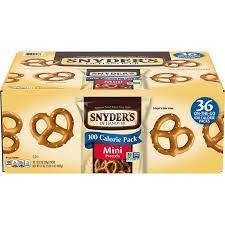 Snyder's of Hanover 100 Calorie Mini Pretzels, 36 pk./9 oz.