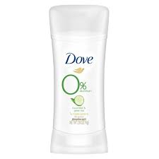 Dove 0% Aluminum Cucumber & Green Tea Deodorant 3pk