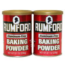 Rumford Aluminum-Free Baking Powder, 2 pk./8.1 oz.