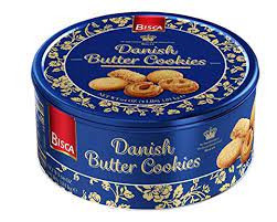 Bisca Danish Butter Cookies, 64 oz. (240ct)