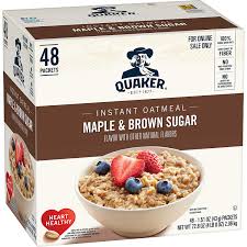 Quaker Instant Oatmeal, Maple Brown Sugar (40 pk.)