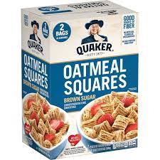 Quaker Oatmeal Squares, Brown Sugar (29 oz., 2 pk.)
