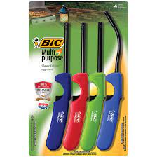 BIC Multi-Purpose 4-Pc. Classic Edition and Flex Wand Lighter Set